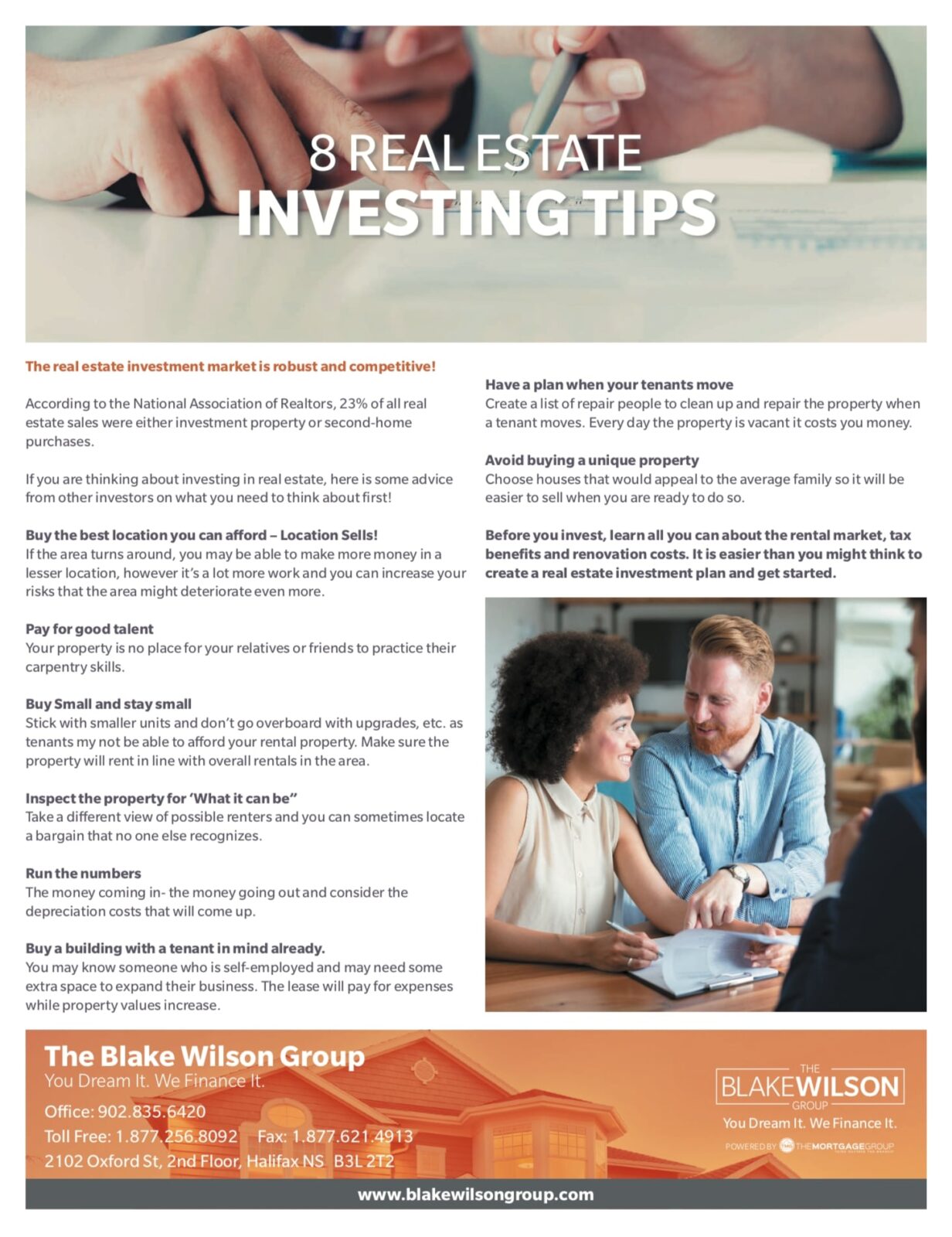 Real Estate Investing Tips