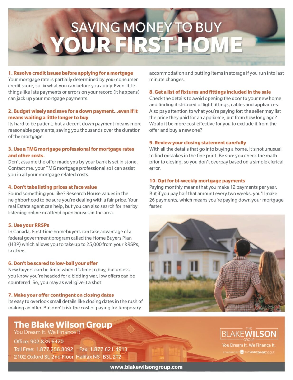 Saving to buy a home